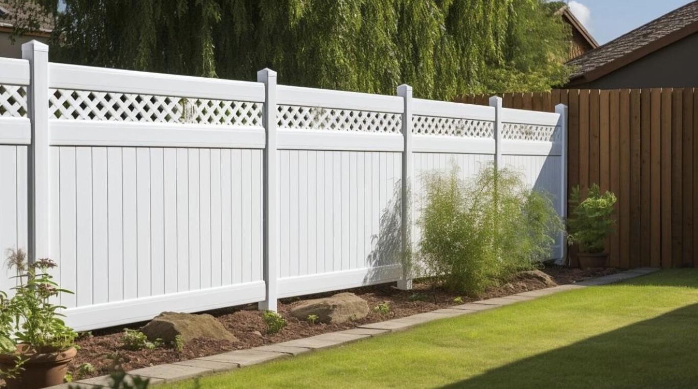 Low-maintenance vinyl and PVC fence installation in St. George, UT